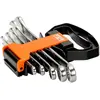 Image de Bahco, Clé à molette, Jeu de clés mixtes 5 pièces 8-19 mm (10 mm, 13 mm, 17 mm, 19 mm, 8 mm)