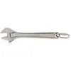 Image de Clé à Molette Chromée 80 Mousqueton Sécurité 380mm
