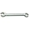 Image de Irimo, Clé à molette, Clé polygonale ouverte coudée à double extrémité avec revêtement chromé, 19 x 22 mm, 220 mm