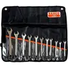 Image de Bahco, Clé à molette, Jeu de clés à fourche (11 pièces) (10 mm, 11 mm, 12 mm, 13 mm, 14 mm, 15 mm, 17 mm, 19 mm, 22 mm, 8 mm, 9 mm)