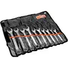 Image de Bahco, Clé à molette, JEU DE CLÉS MIXTES 11 PCS. EN POCHETTE PLASTIQUE. 3/8-1 (1", 1/2", 11/16", 13/16", 15/16", 3/4", 3/8", 5/8", 7/16", 7/8", 9/16")