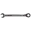Image de Bahco, Clé à molette, Clé mixte à cliquet de 9 mm, chromée, 150 mm (9 mm)