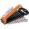 Image de Bahco, Clé à molette, Set With Holder From 8 To 19 (10 mm, 11 mm, 12 mm, 13 mm, 14 mm, 15 mm, 16 mm, 17 mm, 18 mm, 19 mm, 8 mm, 9 mm)