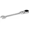 Image de Clé mixte à cliquet avec tête articulée 11 mm avec finition chromée 41RM-11 Bahco