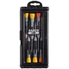 Image de Bahco, Tournevis, Jeu de tournevis avec manche de précision pour vis à fente et vis Phillips, 1,5-3 mm et PH0-PH1 (Escale)