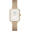 Image de Daniel Wellington, Montre, Quadro Melrose blanc, Rose, (Horloge analogique, 20 mm)