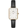 Image de Daniel Wellington, Montre, Quadro Sheffield blanc, Rose, (Horloge analogique, 20 mm)