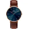Image de Daniel Wellington, Montre, Classic St. Mawes Arctic Rose Gold (40 mm), Rose, (Horloge analogique, 40 mm)