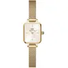 Image de Daniel Wellington, Montre, Quadro Mini Evergold Champagne Or, Or, (Horloge analogique)