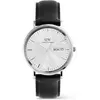 Image de Daniel Wellington, Montre, - Classic Day Display Sheffield Silver DW00100832, Argent, (Horloge analogique, 40 mm)