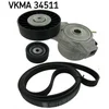 Image de Kit De Courroies D'accessoires Skf Vkma 34511