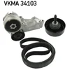 Image de Kit De Courroies D'accessoires Skf Vkma 34103