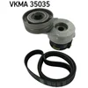 Image de Kit De Courroies D'accessoires Skf Vkma 35035