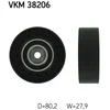 Image de Galet Enrouleur De Courroie Skf Vkm 38206