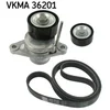 Image de Kit De Courroies D'accessoires Skf Vkma 36201