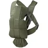 Image de BabyBjörn Porte-bébé Mini Cotton Mix Tissé Vert Foncé
