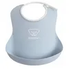 Image de Bavoir Souple Bleu Pastel