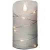 Image de Konstsmide, Bougie à LED, Bougie LED avec fil 13.5x7.5cm (1x)