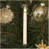 Image de Konstsmide, Bougie à LED, 1920-100 Sapin de Noël radio-B (10x)