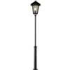 Image de Lampadaire extérieur Konstsmide Benu 100 W noir 254 cm