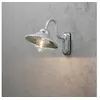 Image de Konstsmide vega applique murale d'extérieur en aluminium à dôme classique, ip44