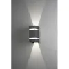 Image de Konstsmide Cremona 7998-370 Applique LED extérieure 6 W blanc chaud anthracite