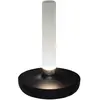 Image de Konstsmide, Lampe de table, Lampe de bureau à batterie USB Biarritz, 1800/ 3000/ 4000 K, noir
