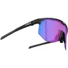 Image de Bliz, Unisexe, Lunettes de sport, Hero Small Nano Optics Lumière nordique (Noir mat, Bégonia, Violet w Blue Multi), Noir