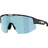 Image de Bliz, Unisexe, Lunettes de sport, Matrice (Noir, Noir mat, Smoke Ice Blue), Noir