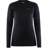 Image de Craft, Femmes, T-shirt fonctionnel, Core Warm Baselayer LS Tee W (L), Noir, L
