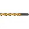 Image de Dormer, Foret, Foret hélicoïdal DIN 338 A510 Ø nominal 8,1 mm HSS rectifié TiN Queue cylindrique 4xD Droite (8.1 millimètres)