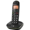 Image de Téléphone Doro PhoneEasy Sans Fil 100 W Noir