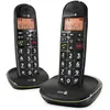 Image de Doro Le duo PhoneEasy100w, Téléphone, Noir