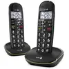 Image de Doro PHONE EASY 110 DUO ZWART 211-30067, Téléphone, Blanc