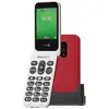 Image de Doro Leva E22 (2.80", 0.30 Mpx), Téléphone portable à touches, Rouge, Blanc