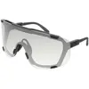Image de Poc, Hommes, Lunettes de sport, Okulary rowerowe Devour Photochromic czarne - TU (Noir, Tran, clar photochr), Gris, Noir, Transparent