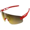 Image de Poc, Hommes, Lunettes de sport, Okulary rowerowe Elicit Toric czerwony (Rouge prismane, Partly Sunny Gold), Or, Rouge
