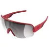 Image de Poc, Unisexe, Lunettes de sport, Lunettes de soleil Aim (Rouge, Argent), Rouge