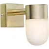 Image de Markslöjd, Plafonnier, MENTON Wall 1L Brass/Opal IP44 (G9)