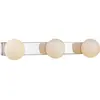 Image de Markslöjd, Plafonnier, MINI Wall 3L Chrome/White IP44