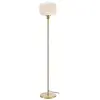 Image de Markslöjd, Lampadaire, SOBER Floor Brushed Brass/White