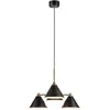 Image de Markslöjd, Suspension, Suspension Klint, 4 x E14, max. 40W, noir/antiquaire (E14)