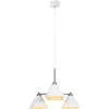 Image de Markslöjd, Suspension, Suspension Klint, 4 x E14, max. 40W, blanc/acier (E14)