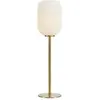 Image de Markslöjd, Lampe de table, Lampe de table Cava, E14, max. 40W, laiton/blanc (E14)
