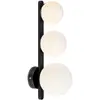 Image de Markslöjd, Plafonnier, PURO Wall 3L Black/Opal IP44