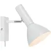 Image de Markslöjd, Plafonnier, Metro Applique murale Shiny White (E27)