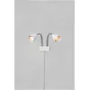 Image de Markslöjd, Plafonnier, CIRO Wall 2L White/Steel