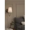 Image de Markslöjd, Plafonnier, AMAR Wall Offwhite/Antique Brass
