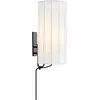 Image de Markslöjd, Plafonnier, HIKARI Wall 1L White/Black