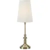 Image de Markslöjd, Lampe de table, NOBLE Table 1L 56cm Offwhite/Antique Brass (E27)